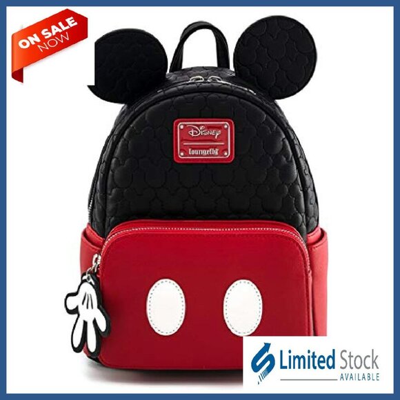 Quilted Mini Backpack Vegan Leather Disney Character Cosplay Accessory main image 7